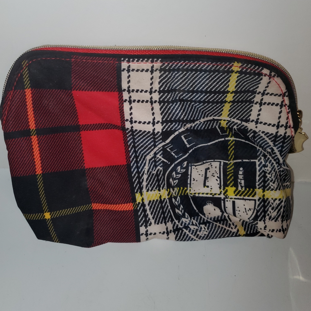 Estee Lauder Red Zipper Pouch